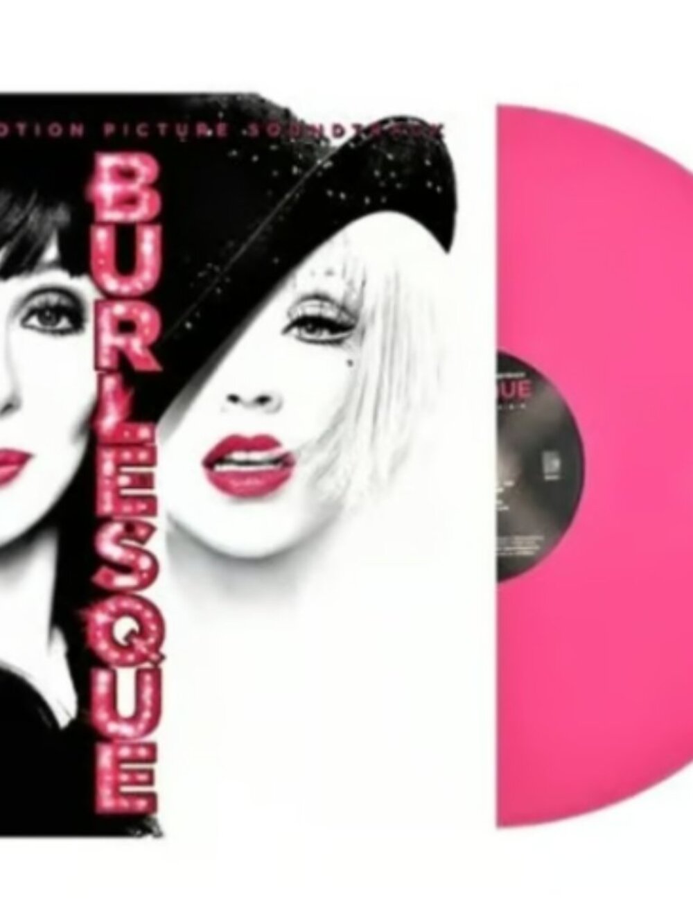 Burlesque Soundtrack LP ~ Ltd Ed Colored Vinyl (Hot Pink) ~ New/Sealed!